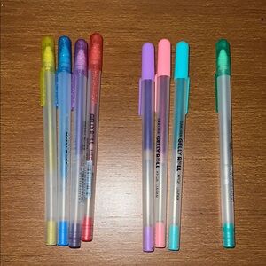 Sakura Gelly Roll Glitter Pastel Lightning Pens